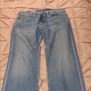 Adriano goldschmied straight leg jeans size 31x34